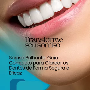 Imagem de capa para o Ebook Aprenda a fazer clareamento dental .