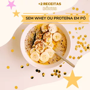 Imagem de capa para o Ebook 20 Receitas Hiperproteicas para lanches
