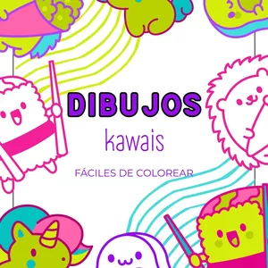 Imagen de portada para Ebook “Mi Primer Libro Kawaii: 12 Dibujos Divertidos para Pequeños Artistas”