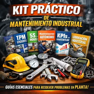 Imagen de portada para Ebook 📚 KIT Práctico de Mantenimiento Industrial