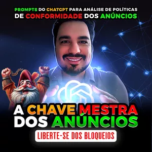 Imagem de capa para o Curso online Prompts ChatGpt para Analise de Anuncios e Presell Bing Ads + 2 Presell Redirecionamento