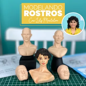 Imagen de portada para Curso online Modelando Rostros con Lily Montalvo