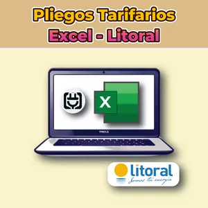 Imagen de portada para Curso online Pliegos tarifarios Eléctricos 2025 en formato Excel – Litoral - Chile