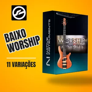 Imagem de capa para o Curso online LOOP BAIXO WORSHIP PRA KONTAKT 10 VARIAÇÕES