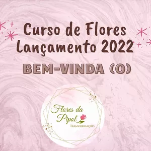Imagem de capa para o Curso online FLORES LANÇAMENTO 2022