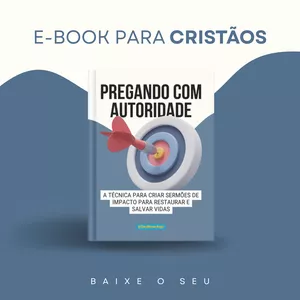 Imagem de capa para o Ebook Pregando Com Autoridade