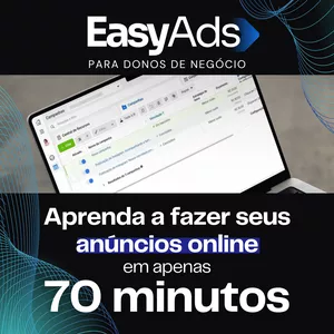Imagem de capa para o Curso online EasyAds: Comece a anunciar em 70 minutos.
