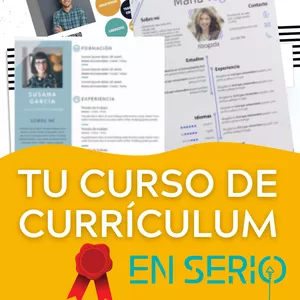 Imagen de portada para Curso online Tu curso de currículum EN SERIO