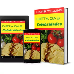 Imagem principal do produto Dieta das Celebridades + 4 Bônus Fitness com receitas e muito mais. 