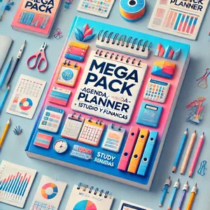 Imagen de portada para Ebook MEGA PACK PLANNER-Agenda, Estudios y Financiero