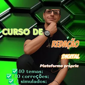 Imagem de capa para o Curso online CURSO DE REDAÇÃO ENEM 2025- RUMO AO ENEM