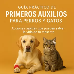 Imagen de portada para Ebook La Guía Práctica de Primeros Auxilios para Perros y Gatos