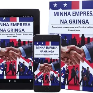 Imagem de capa para o Ebook Minha empresa na gringa