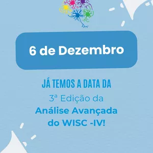 Imagem de capa para o Curso online 3° Edição da Análise Avançada do WISC - IV