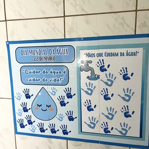Imagem de capa para o Ebook Painel Interativo - Dia da Água 