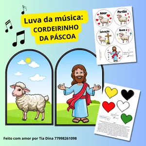 Imagem de capa para o Curso online LUVA - Cordeirinho da páscoa 