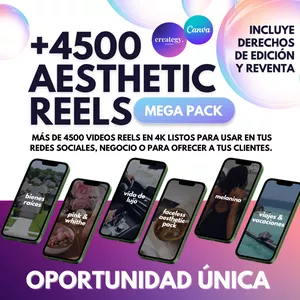Imagen de portada para Ebook 4500 Reels Aesthetic