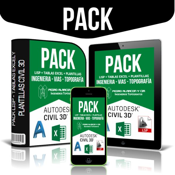 PACK de 1500 estilos de etiquetado y visualización para AutoCAD Civil 3D de...