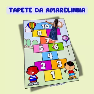 Imagem de capa para o Ebook Tapete da Amarelinha