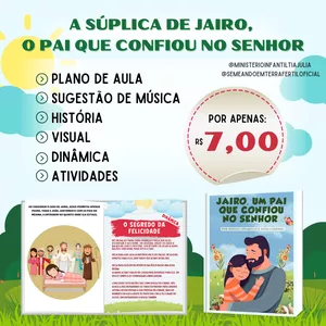 Imagem de capa para o Ebook A SÚPLICA DE JAÍRO, O PAI QUE CONFIOU NO SENHOR 