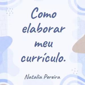 Imagem de capa para o Ebook Como Elaborar seu Currículo.