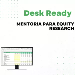 Imagem de capa para o Serviço online Desk Ready - Você Pronto para Atuar com Analista de Equity Research em 3 Semanas