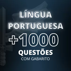 Imagem principal do produto +1000 Questões de Língua Portuguesa