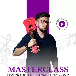 Imagem de capa para o Evento online Explorando a musicalização como ferramenta de aprendizagem