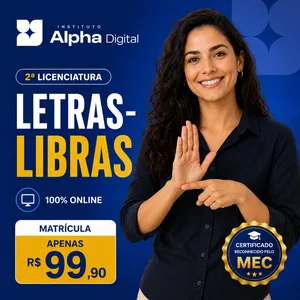 Imagem do curso Letras- Libras
