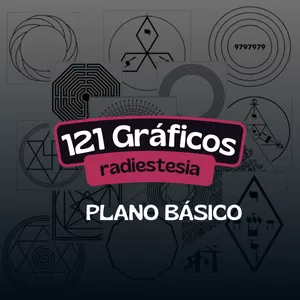 Imagem de capa para o Ebook 121 Gráficos Radiestesia - Plano Básico