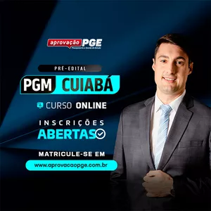 Imagem de capa para o Curso online PREPARAÇÃO PRÉ EDITAL PGM CUIABÁ