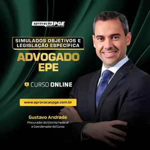 Imagem de capa para o Curso online SIMULADOS OBJETIVOS E LEGISLAÇÃO ESPECÍFICA - ADVOGADO EPE