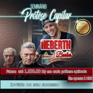 Imagem do curso Prótese Capilar - Heberth Barber