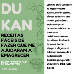 Imagem de capa para o Ebook RECEITAS FÁCEIS DE FAZER QUE ME AJUDARAM PERDER PESO