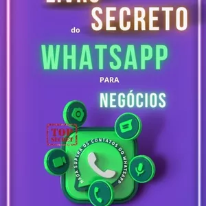 Imagem de capa para o Ebook O Livro Secreto do Whatsapp para Negócios