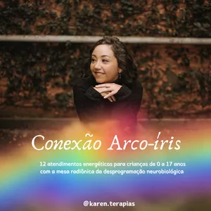Imagem de capa para o Evento online Clube Infantil - Conexão Arco-íris de Janeiro @karen.terapias