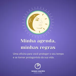 Imagem de capa para o Curso online Curso Minha Agenda, Minhas Regras