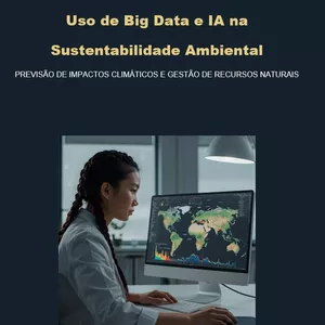 Imagem de capa para o Ebook Uso de Big Data e IA na Sustentabilidade Ambiental