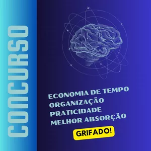 Imagem de capa para o Ebook material para estudo focado em concurso público!