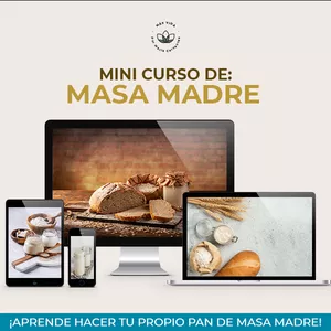 Imagen de portada para Curso online Curso de Masa Madre