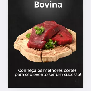 Imagem de capa para o Ebook E book cortes e receitas de carne bovina 