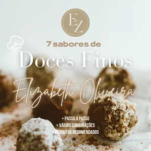 Imagem do curso Ebook Doces Finos 1.0 - Elizabeth Oliveira