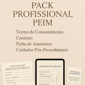 Imagem de capa para o Ebook ✨ Pack Profissional – PEIM (Procedimento Estético Injetável de Microvasos)