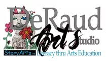 DeRaud Online Art School logo