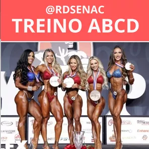 Imagem de capa para o Ebook TREINO ABCD PARA MULHERES - NÍVEL: INTERMEDIÁRIO