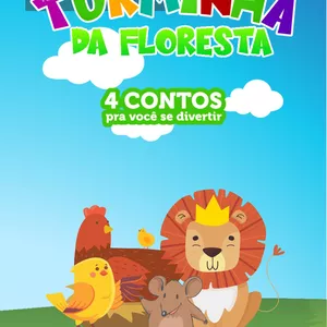 Imagem de capa para o Ebook Turminha da floresta