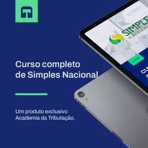 Imagem de capa para o Curso online Curso completo de Simples Nacional (Teoria e Questões)