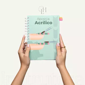 Imagem do curso Apostila de Acrílico no Molde e Tip Editável