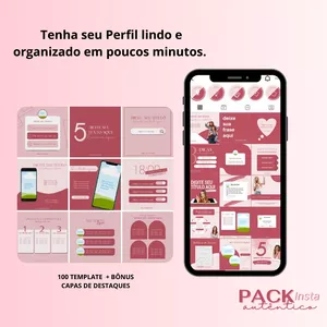 Imagem de capa para o Curso online PACK INSTA AUTÊNTICO 1.0