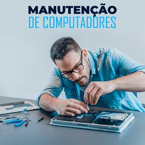 Imagem de capa para o Curso online Manutenção de Notebook